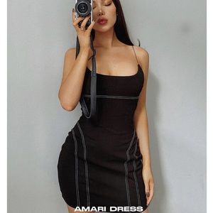 ✨NWT✨ MESHKI Amari Contour Minidress